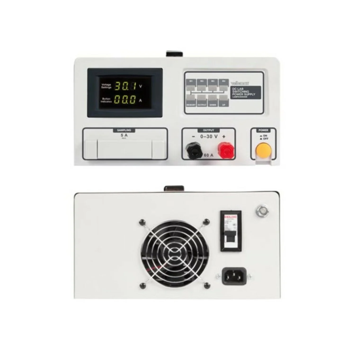 Velleman LABPS3060SM Dc Lab Switching Mode Power Supply 0-30 Vdc / 60 A Max With Led Display - Image 2