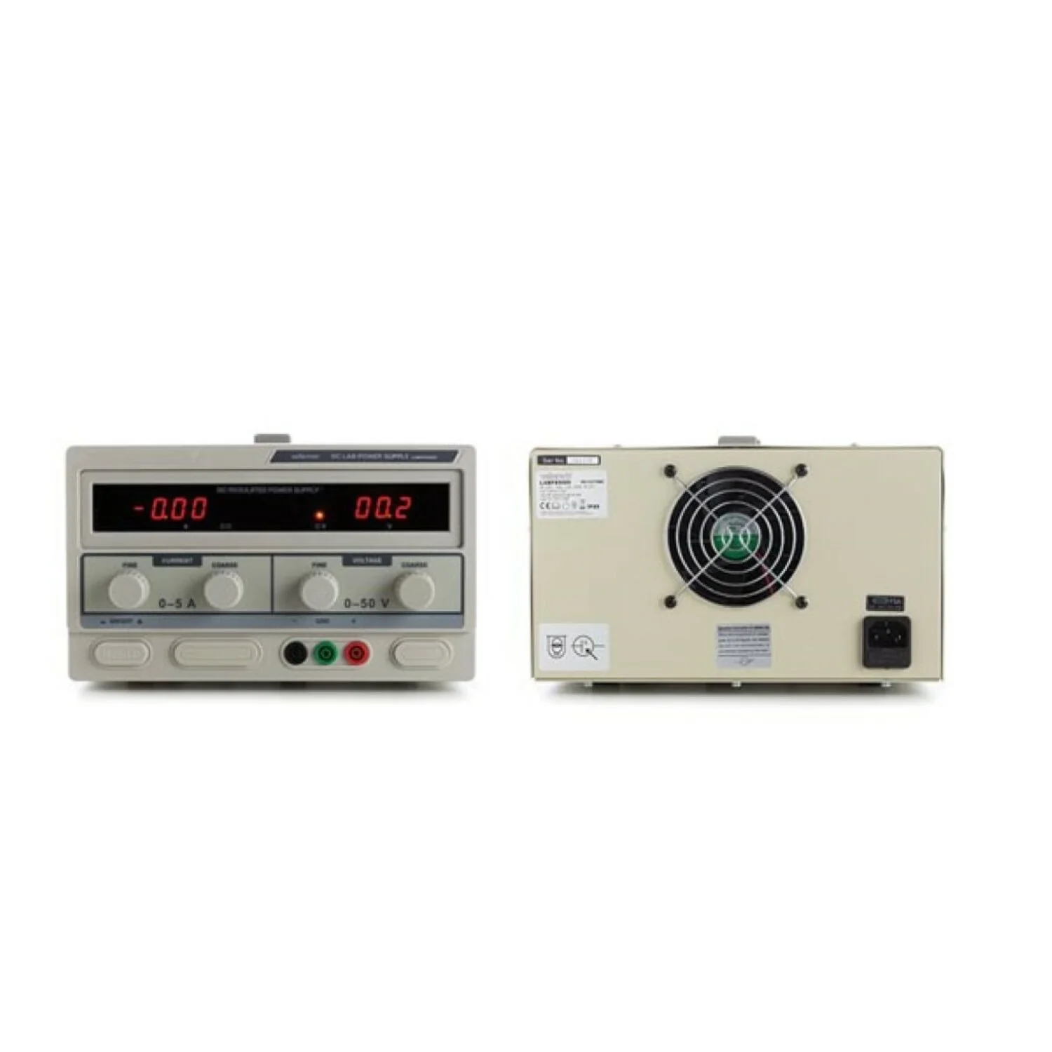 Velleman LABPS5005 Dc Lab Power Supply 0-50 Vdc / 0-5 A Max With Dual Led Display - Image 2