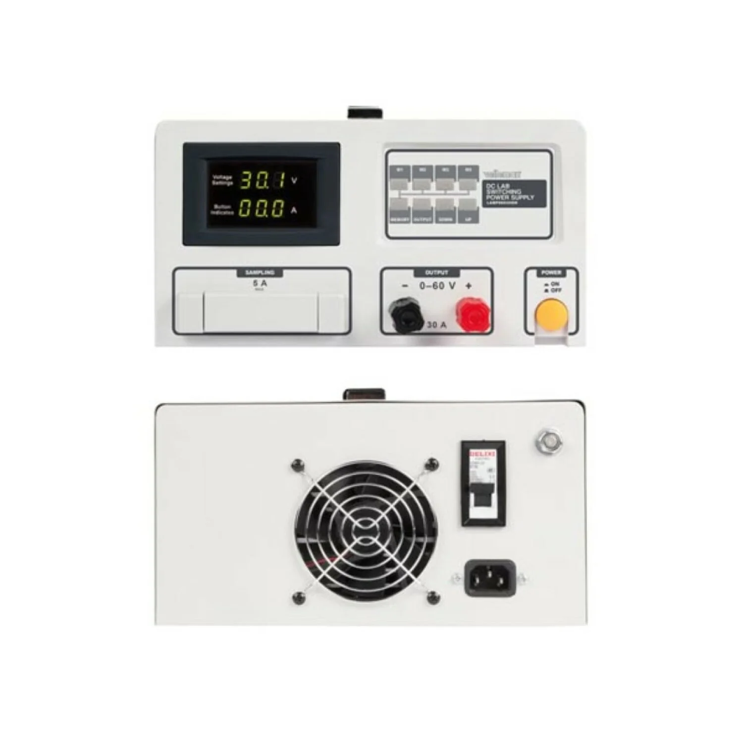Velleman LABPS6030SM  Dc Lab Switching Mode Power Supply 0-60 Vdc / 30 A Max With Led Display - Image 2