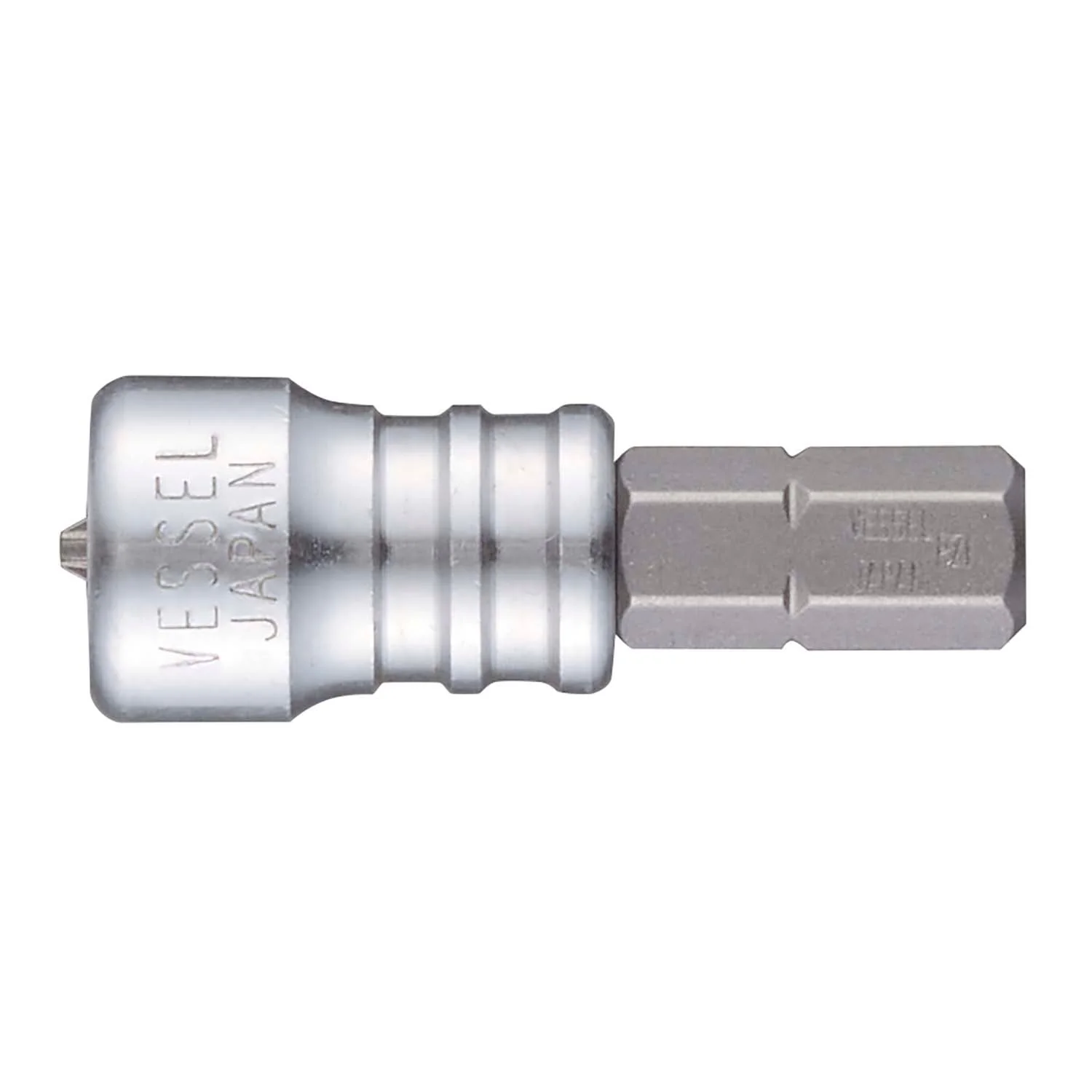 Vessel B33MMBCPZ133HP1 Insert Bit 1/4" Hex, PZ1x33H with Slim Magnet Screw Catcher