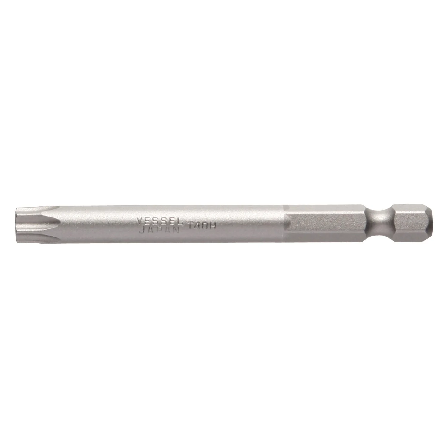Vessel B35T40H75HP1 POWER BIT 1/4" Hex B, T40Hx75H Tamper-proof Torx