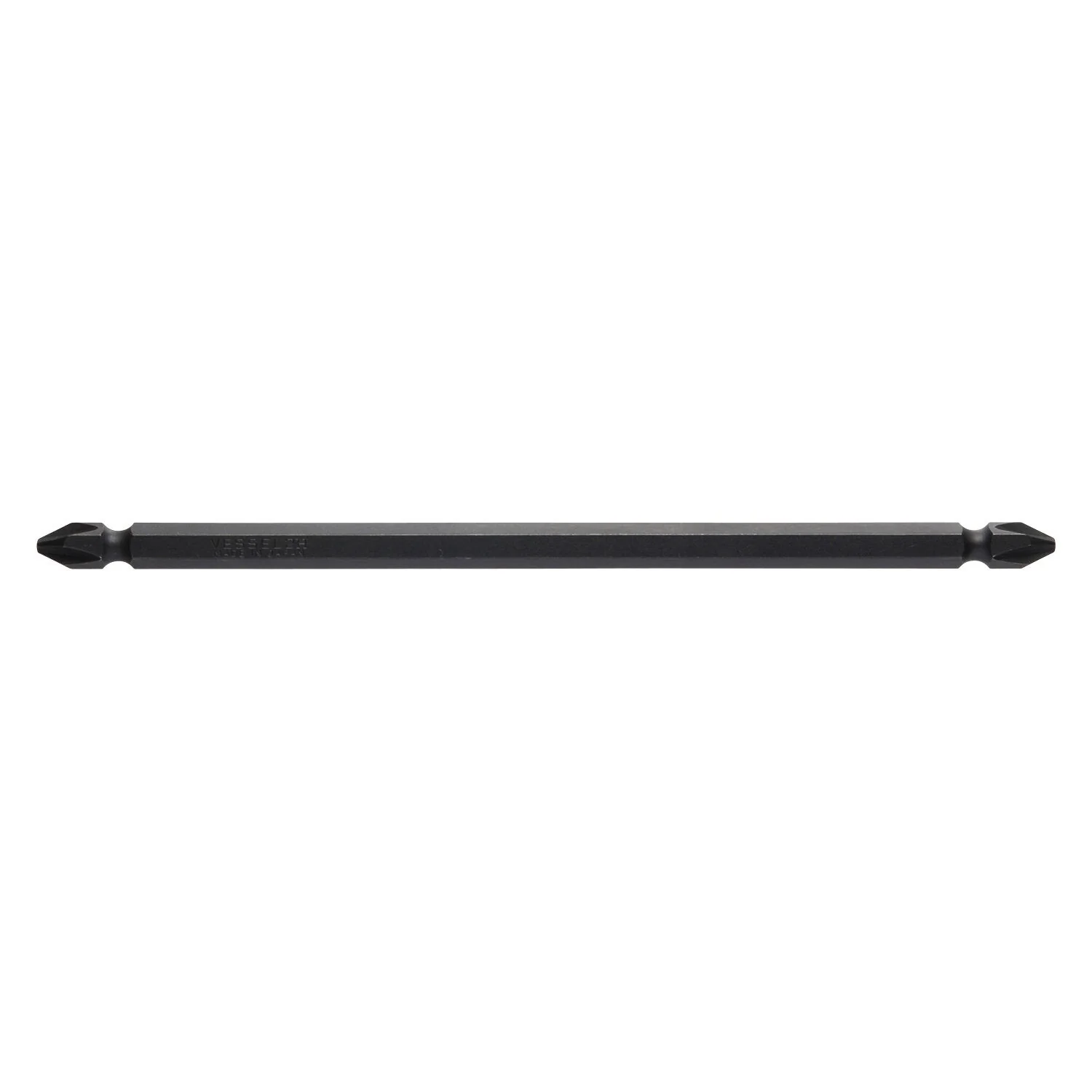 Vessel B43HP2150HP1 DOUBLE-ENDED BIT 1/4" Hex B, +2Hx150H