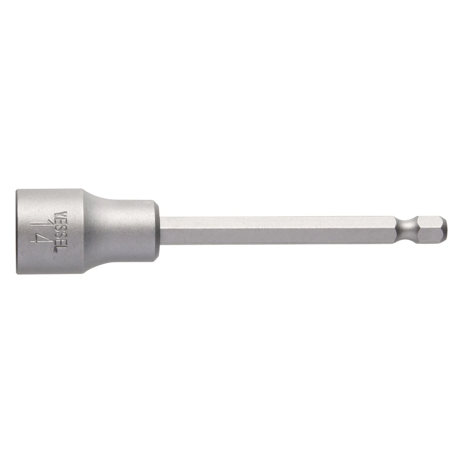 Vessel B45AF1475P1 Power Bit 1/4" Hex B, A/F14x75 Press-Fit Nutsetter