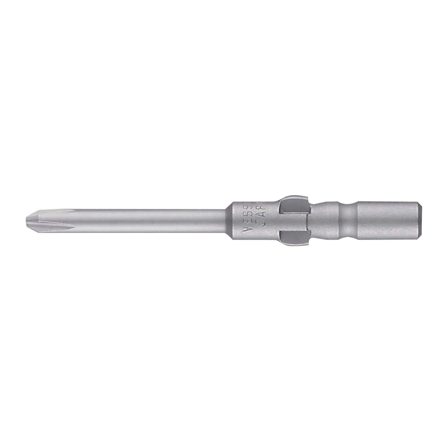 Vessel D73P1252040P1 Phillips Precision Bit Wing-shank φ4mm, +1x2.5x20x40