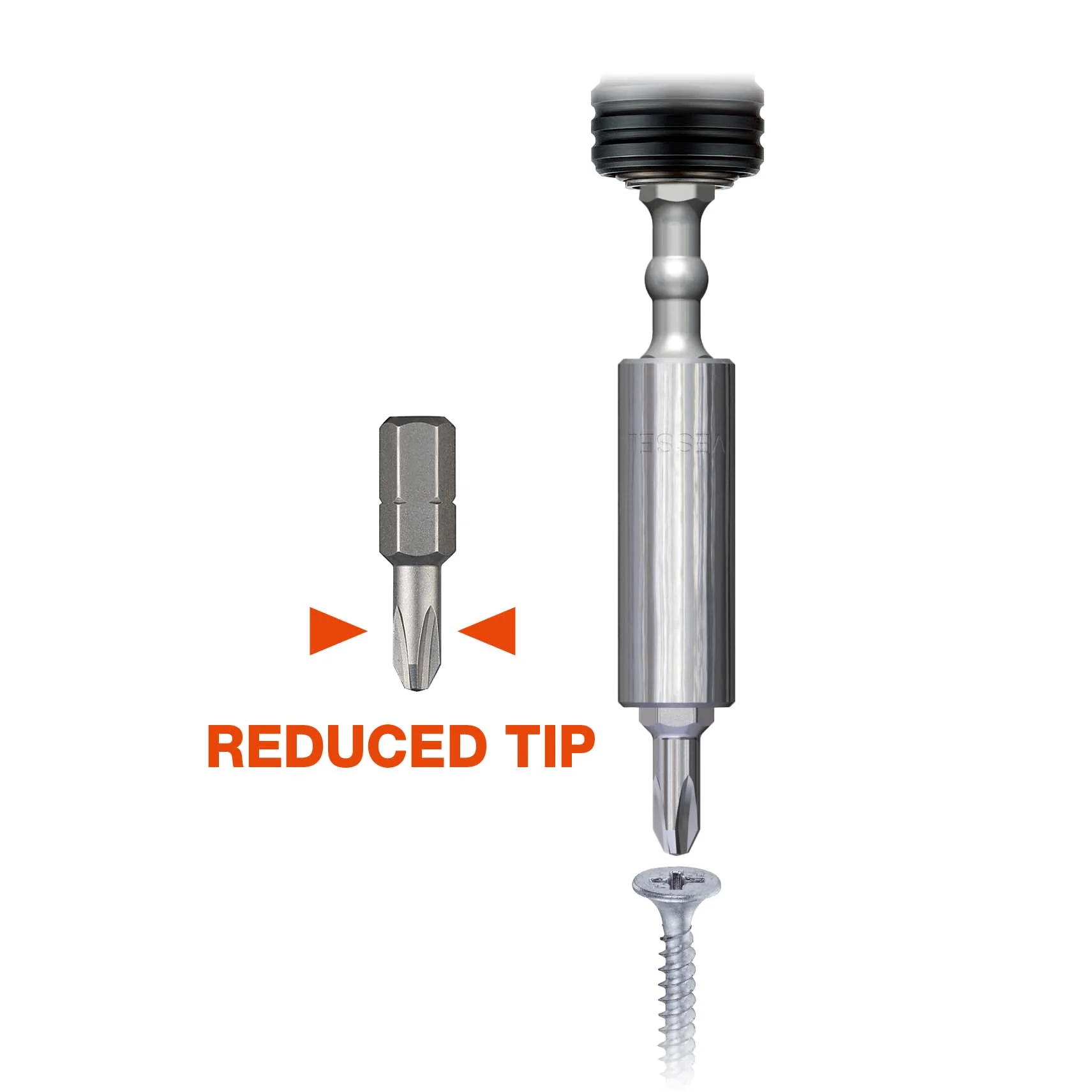 Vessel Tools DWPH250P15T DRYWALLER Power Bit (PH2 x 50 mm, 15 pcs.) - Image 3