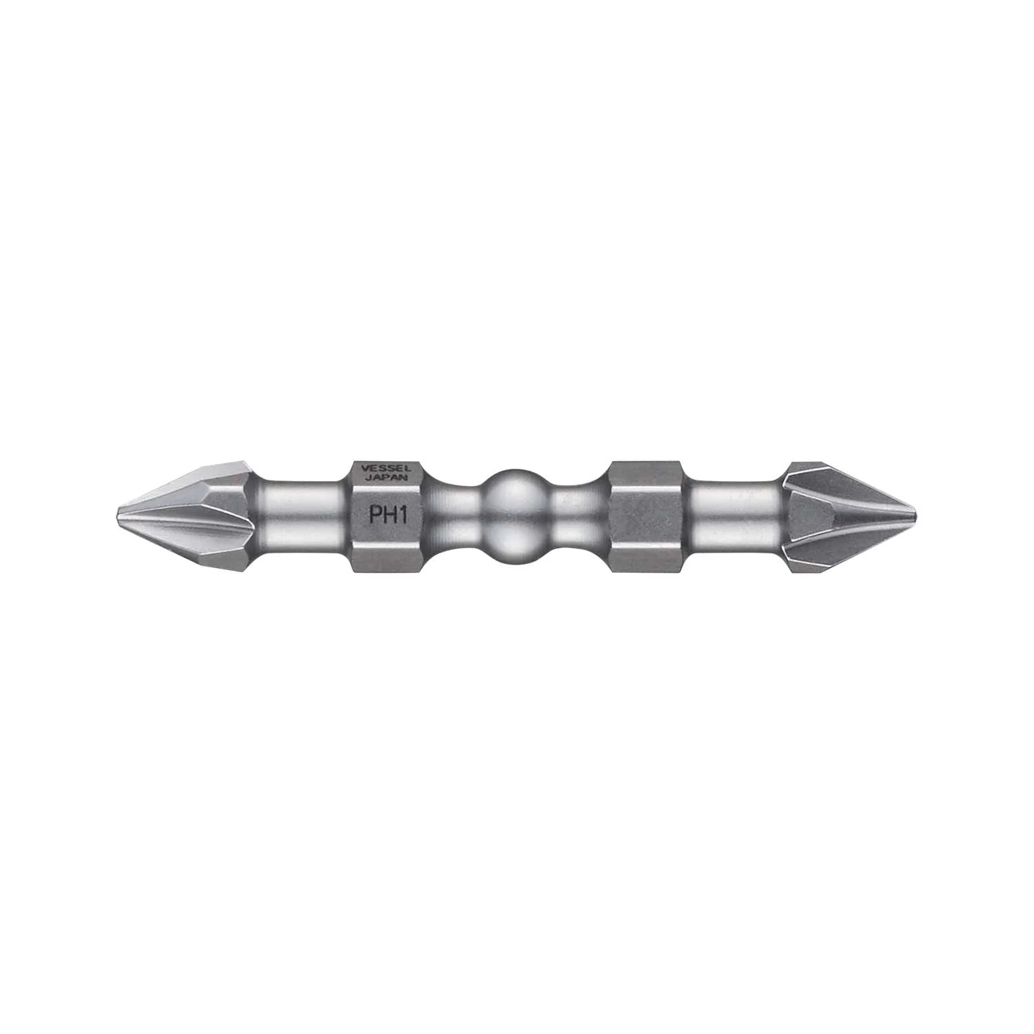 Vessel Tools IBDEPH150P2 IMPACT BALL Double-Ended Torsion Bit (PH1 x 50 mm, 2 pcs.) - Image 2
