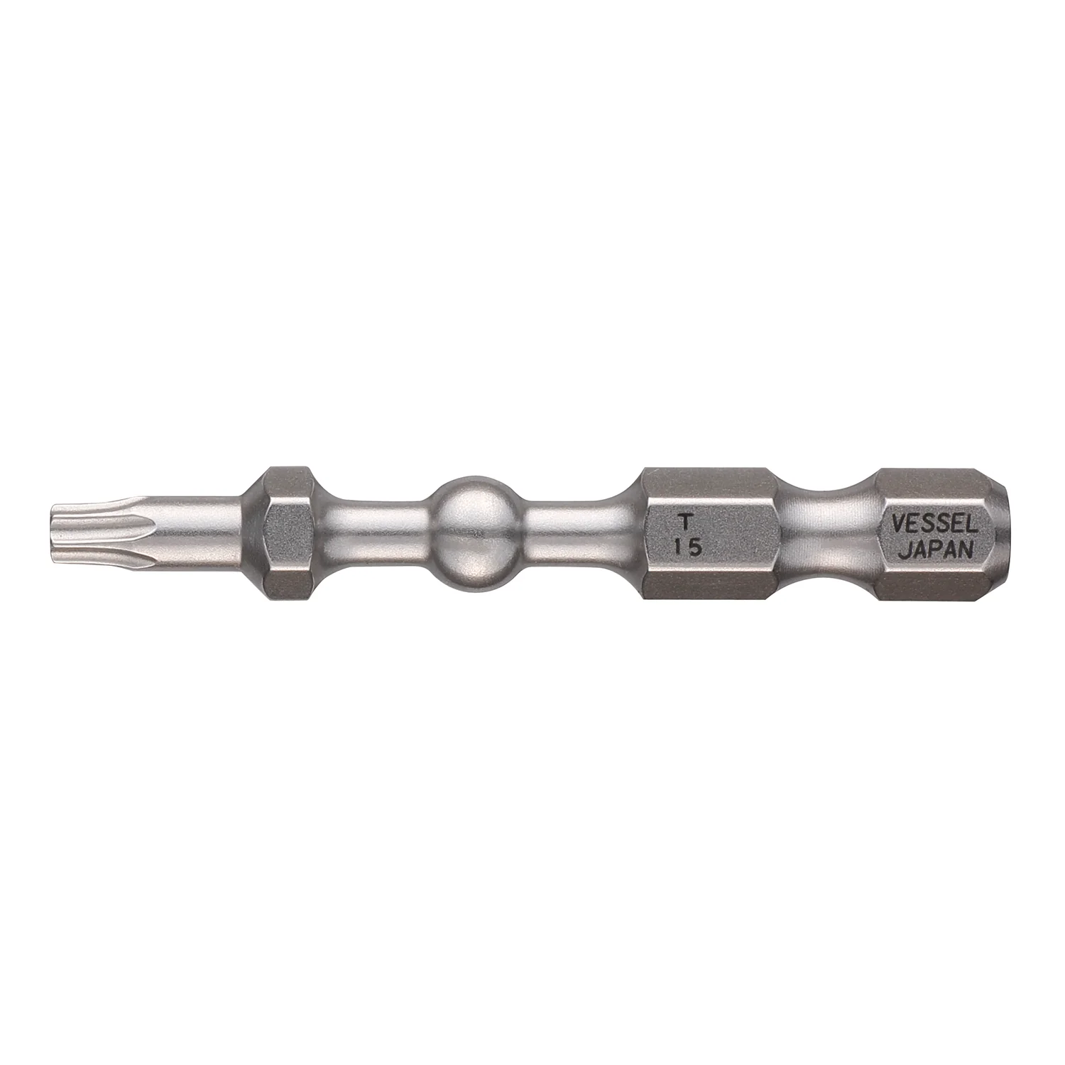 Vessel Tools IBTX1550P2 IMPACT BALL Torsion Bit (T15 x 50 mm, 2 pcs.) - Image 2