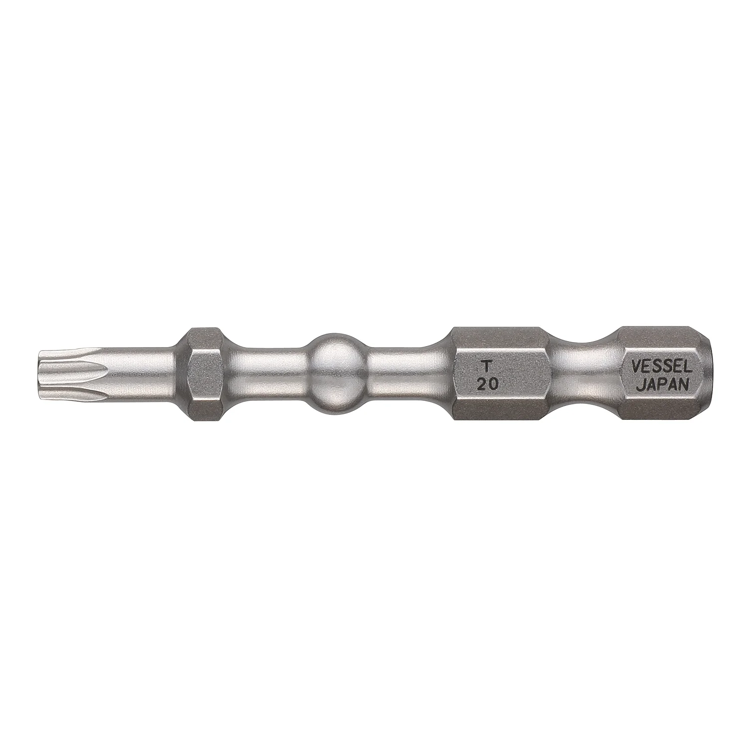 Vessel Tools IBTX2050P2 IMPACT BALL Torsion Bit (T20 x 50 mm, 2 pcs.) - Image 2