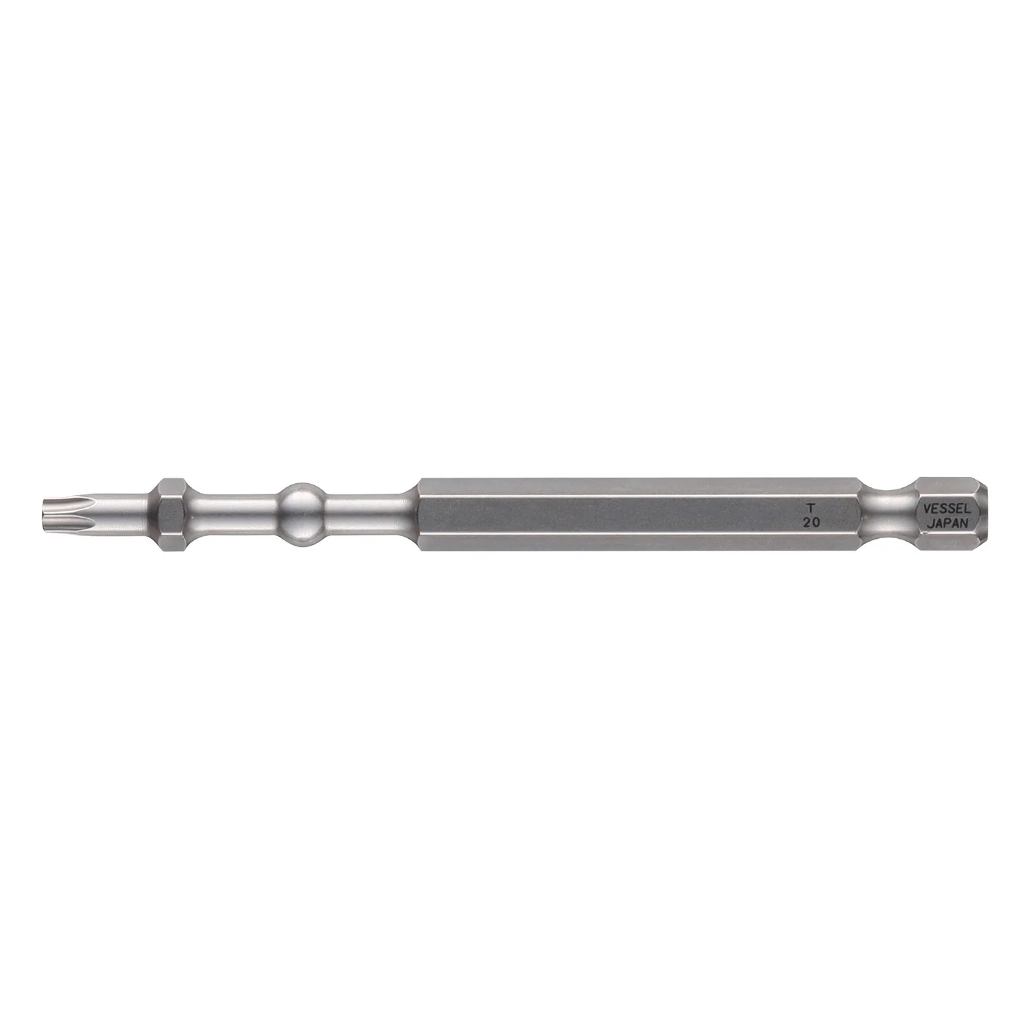 Vessel Tools IBTX2090P2 IMPACT BALL Torsion Bit (T20 x 90 mm, 2 pcs.) - Image 2