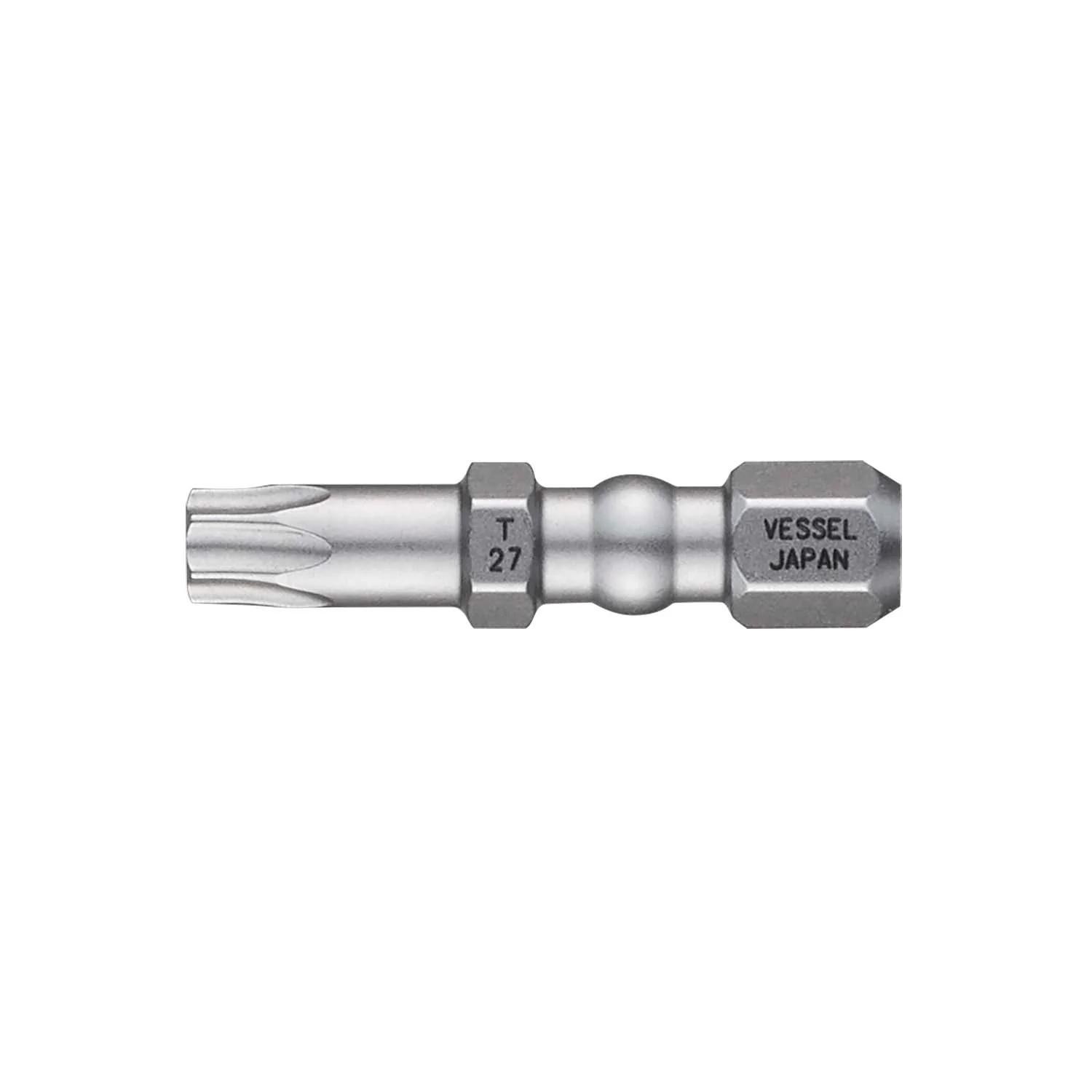 Vessel Tools IBTX2730P2 IMPACT BALL Torsion Bit (T27 x 30 mm, 2 pcs.) - Image 2