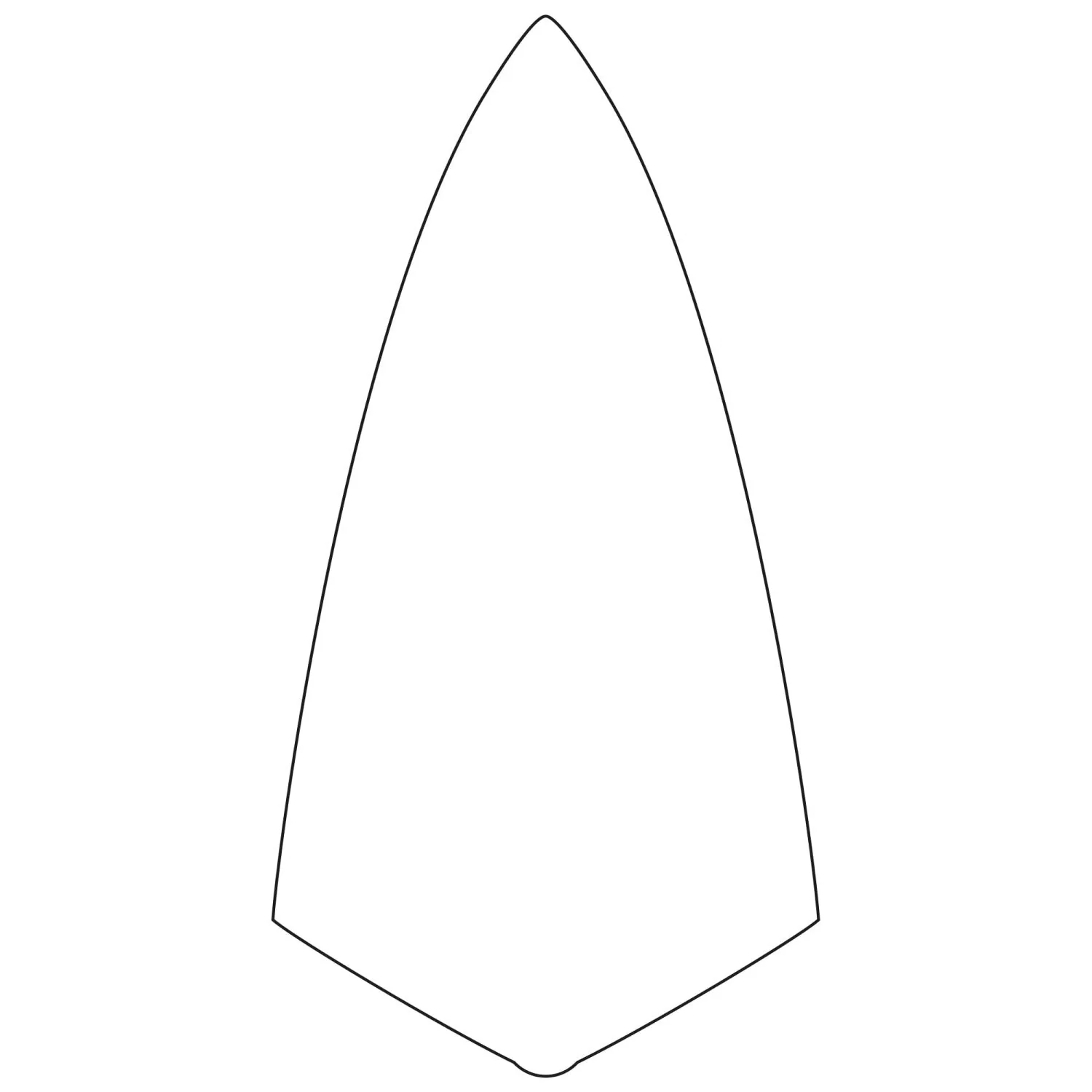 W.Rose RO110-10SH-PK2 10” Philadelphia Brick Trowel with ProForm Soft Grip Handle - Image 2