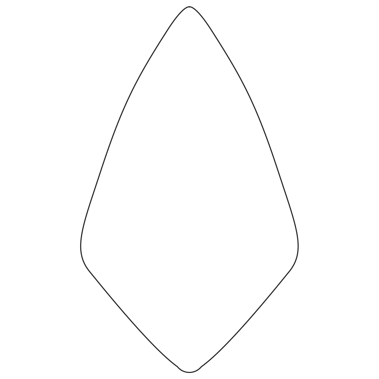 W. Rose RO112-10 1/2SH-PK2 10-1/2" Wide London Brick Trowel with ProForm Soft Grip Handle - Image 2