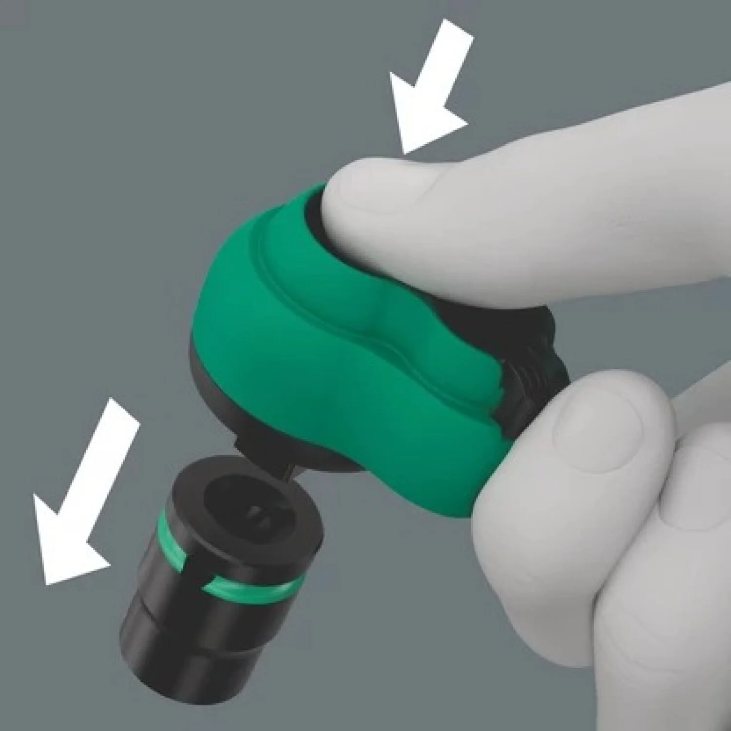 Wera 05005600001 8010 A Zyklop Comfort Ratchet, With Reversing Lever, With 1/4" Drive, 1/4" X 144 Mm - Image 3