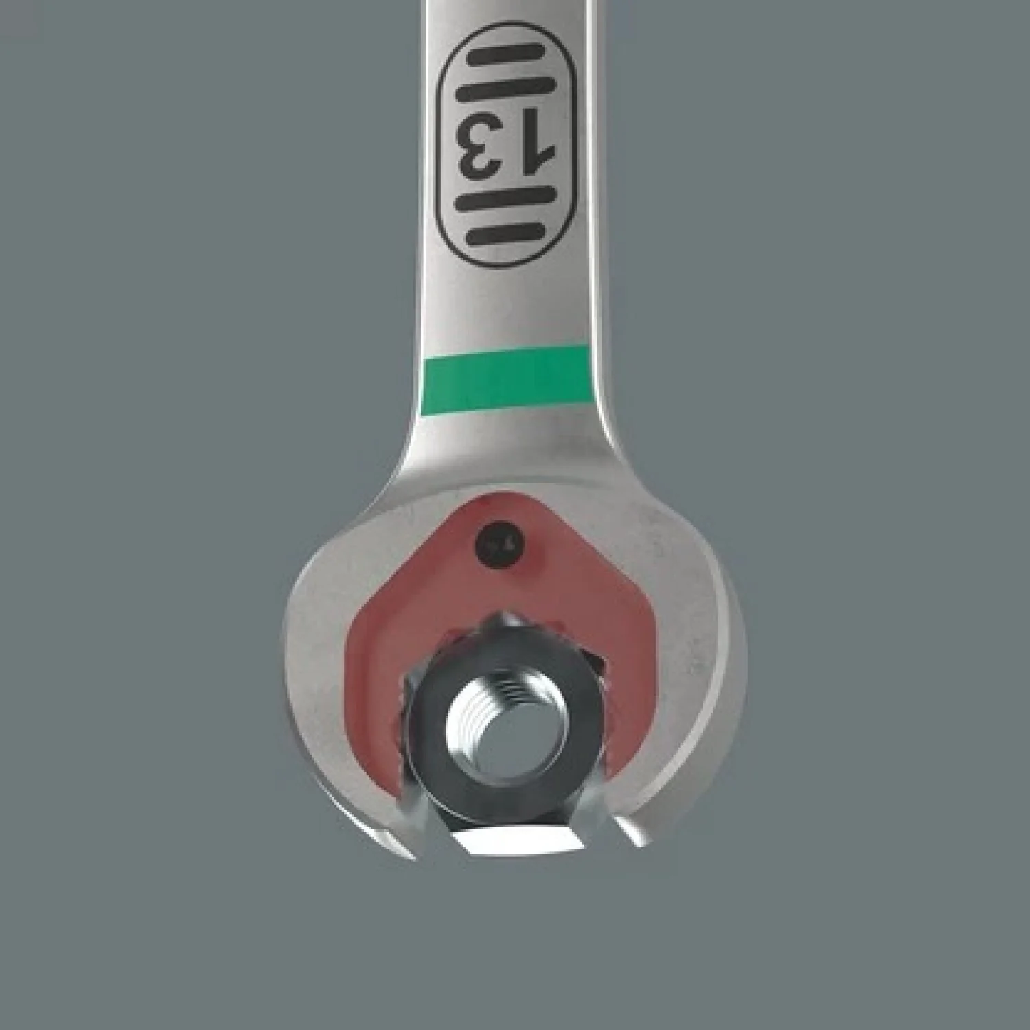 Wera 05020356001 6007 Joker Sb Ring Ratchet Spanner, Long Design, 12 X 245 Mm - Image 5