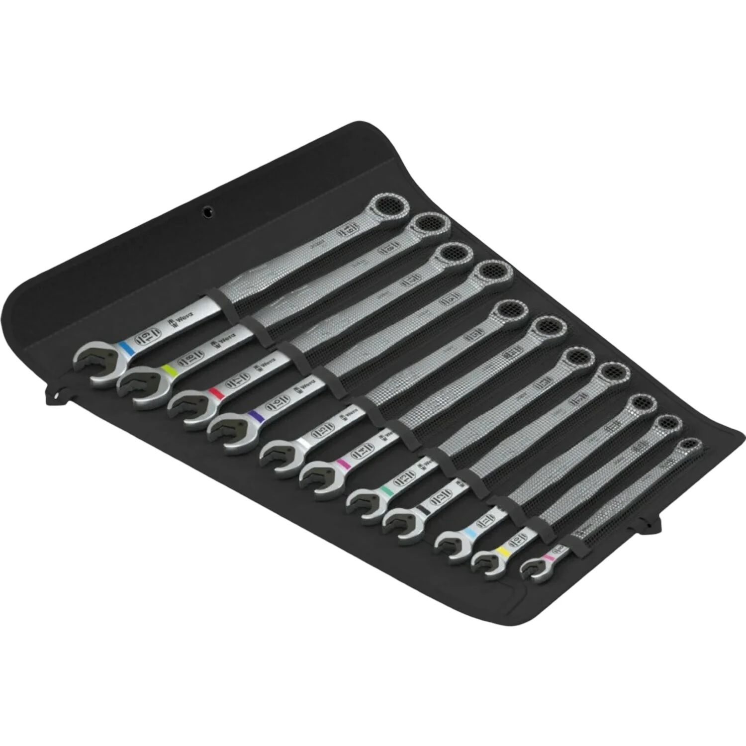 Wera 05020382001 6007 Joker 11 Set 1 Ratcheting Combination Spanner Set, 11 Pieces