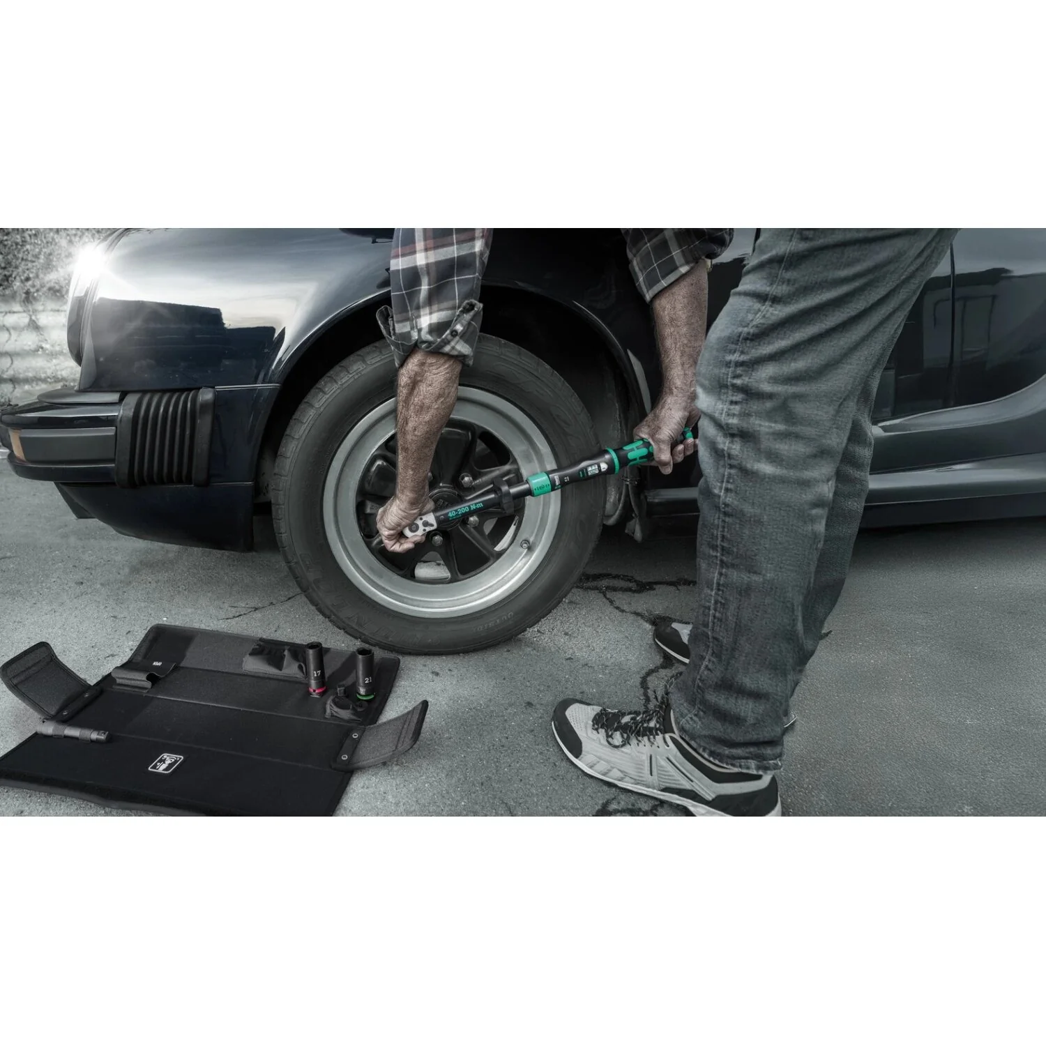 Wera 05075790001 Click-Torque Lock C 3 Car Wheel Change Set 1, 6 Pieces - Image 2