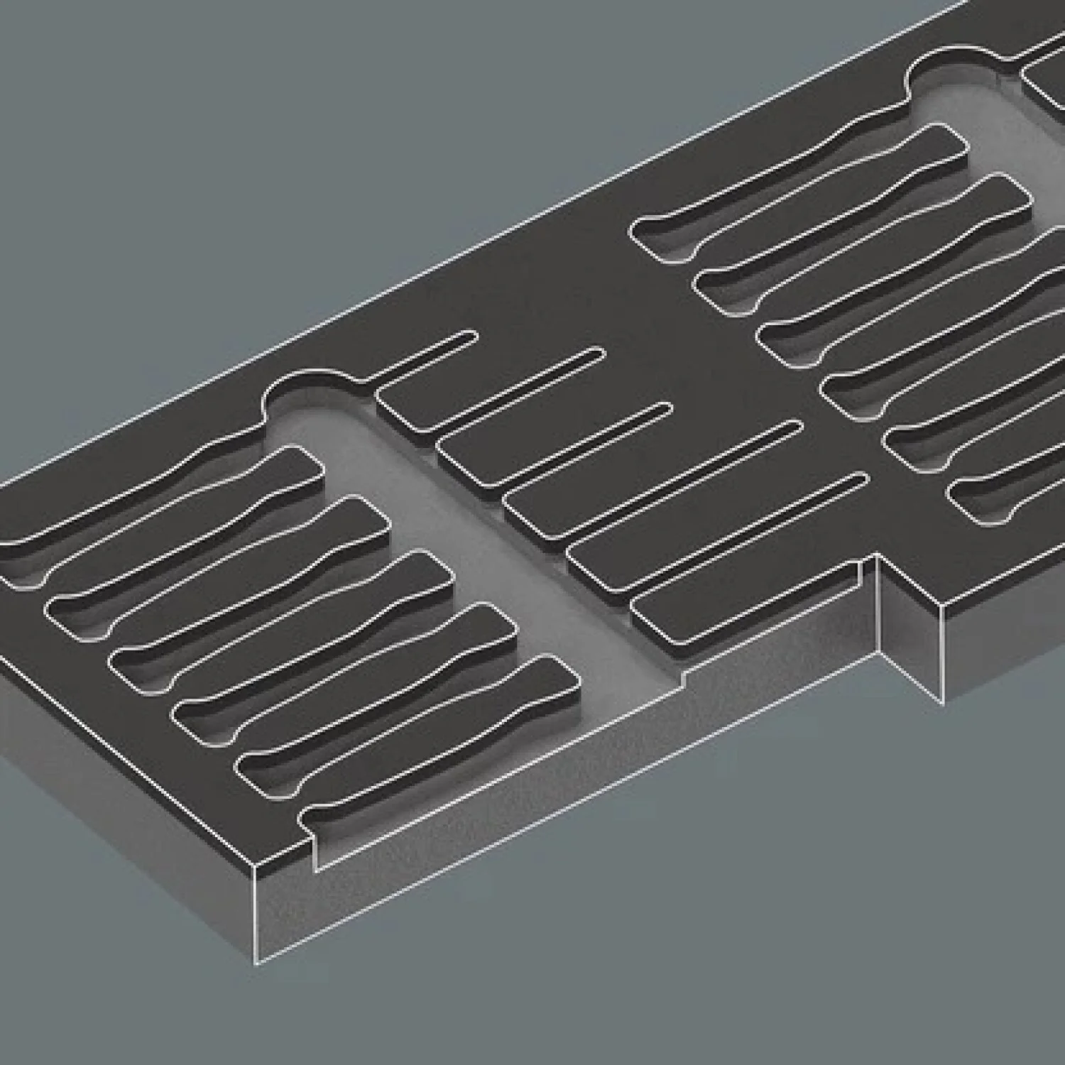 Wera 05150107001 9716 Foam insert Kraftform Micro screwdriver set 2, 13 Pieces - Image 3