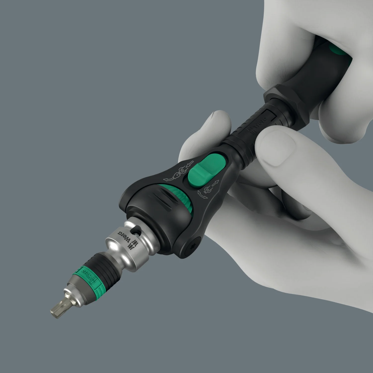Wera 8000 C Black Edition Zyklop Speed Ratchet with 1/2" Drive - Image 9