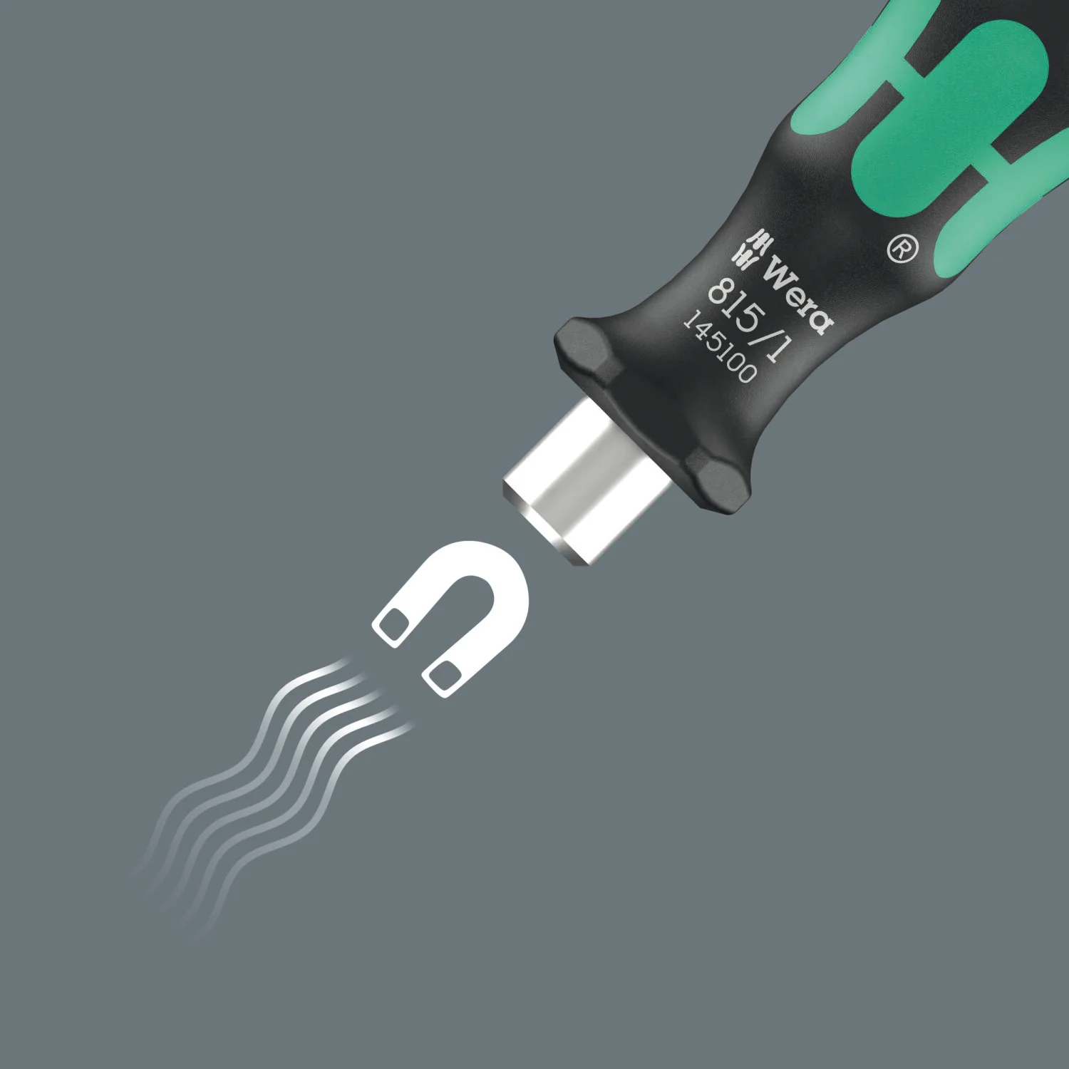 Wera 815/1 Bitholding screwdriver, 1/4", 1/4" x 78 mm - Image 2