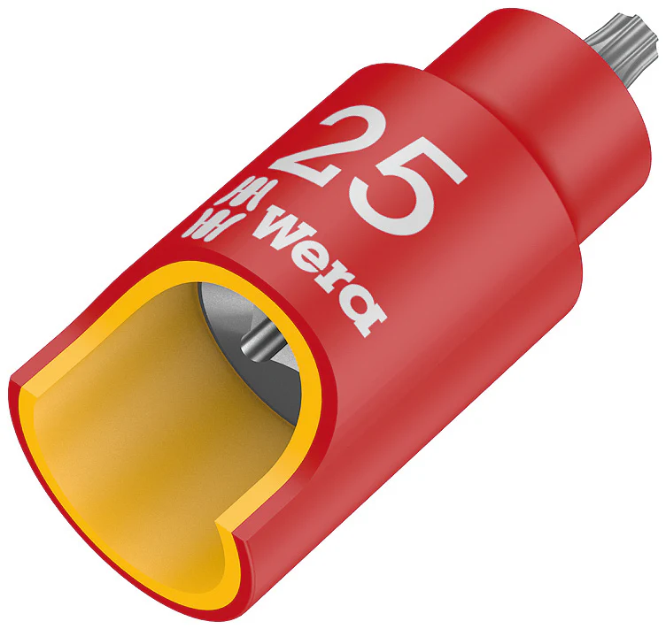 Wera 8767 A VDE HF TORX® Zyklop Bit socket, insulated, with 1/4" drive, with holding function, T40 - Image 2