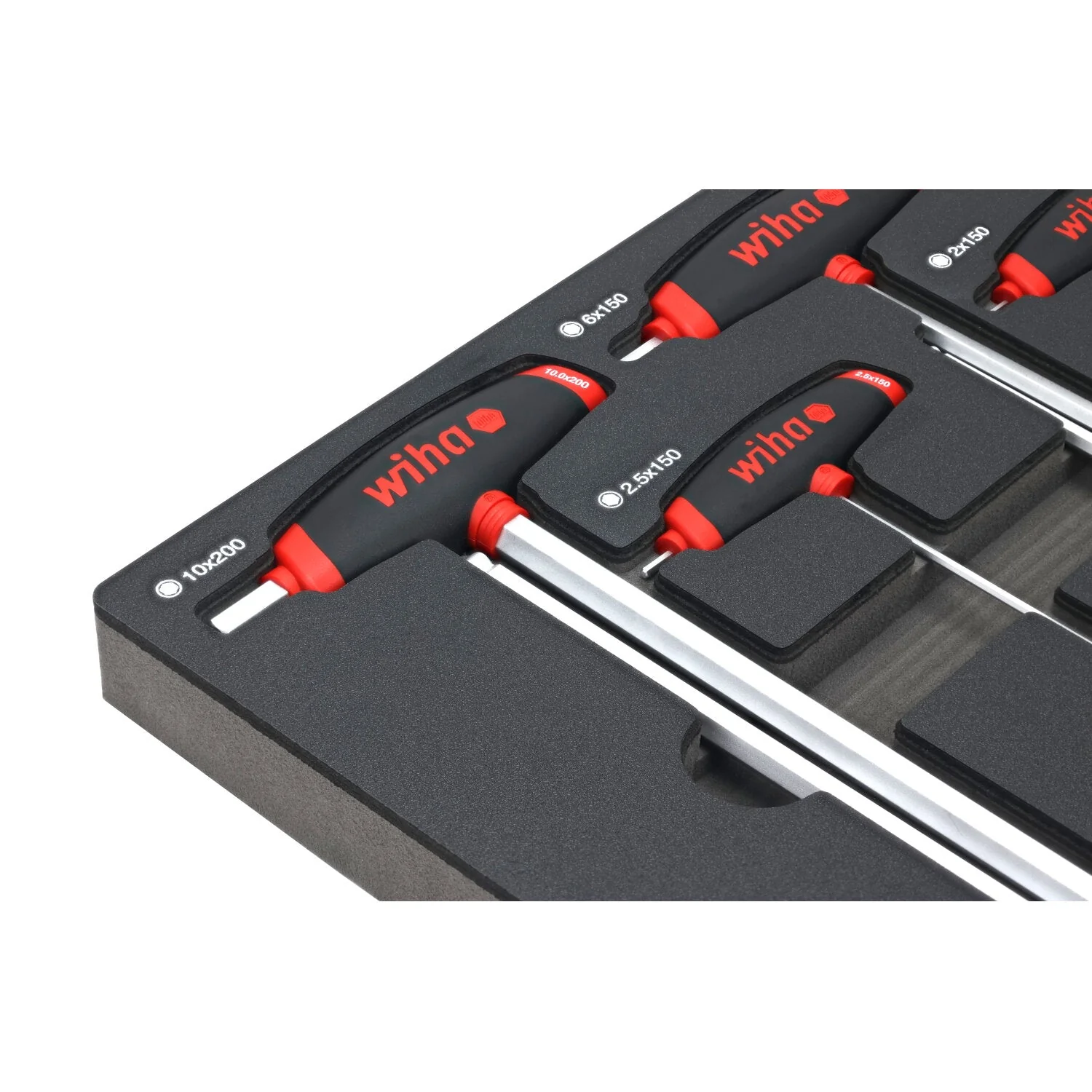 Wiha Tools 54079 Metric T-Handle Foam Tray Set, 8 Pc. - Image 5