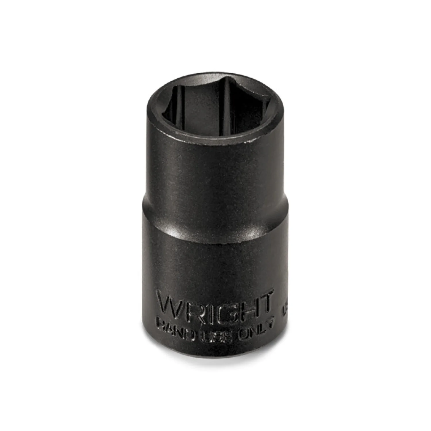 Wright Tool 34022 1/2-Inch Drive 11/16-Inch 6 Point Black Industrial Socket