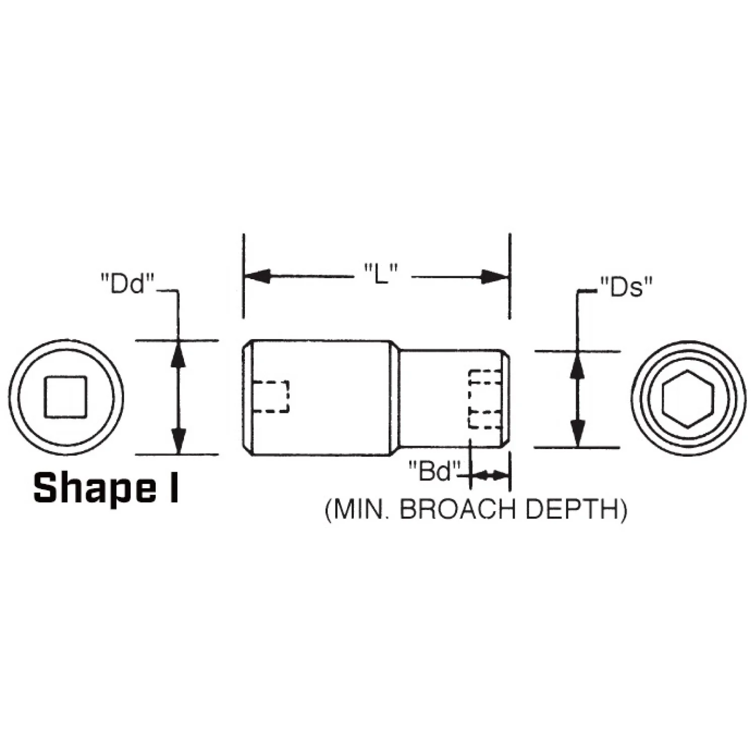 Wright Tool 8832 1" Drive 6 Point Standard Impact Socket - 1" - Image 2