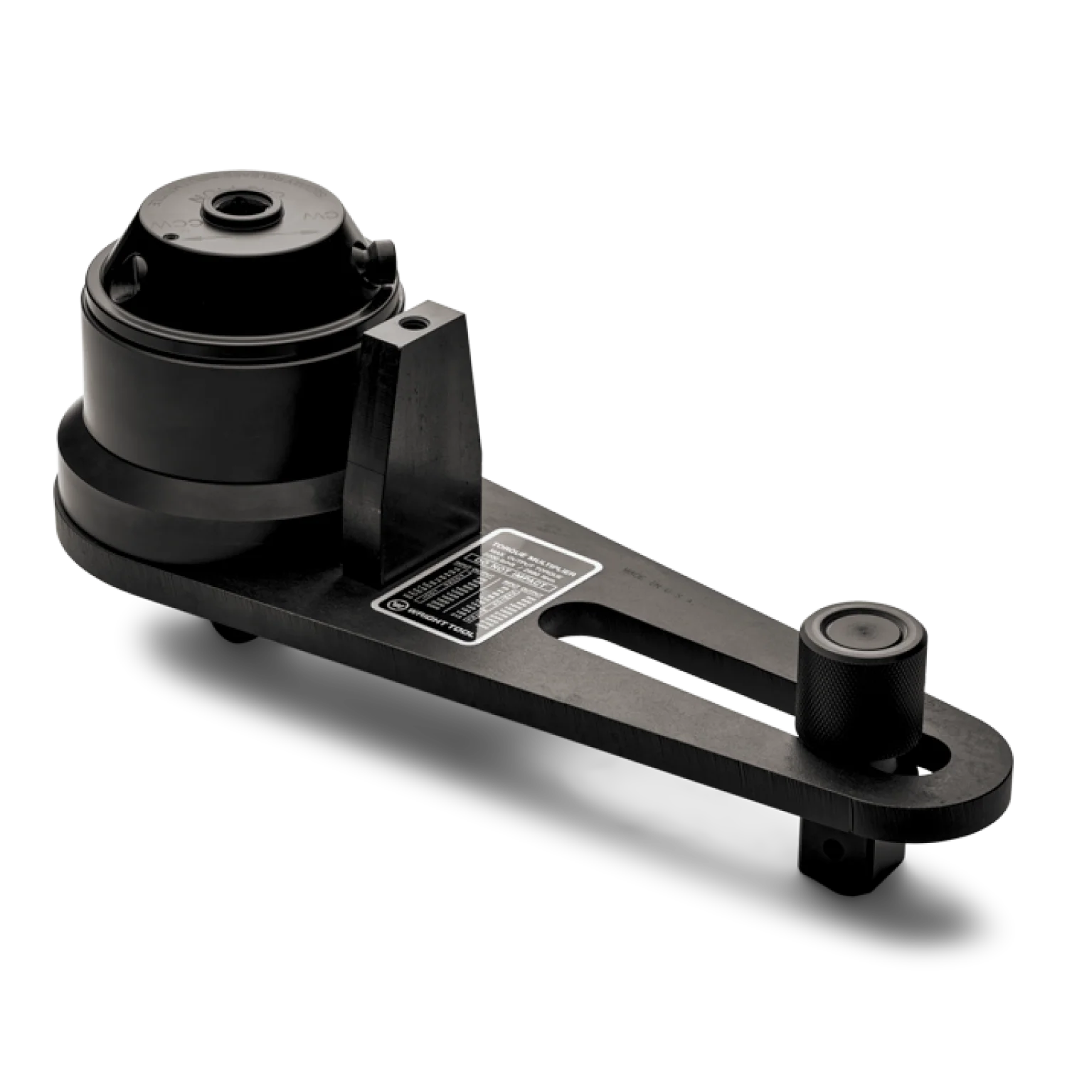 Wright Tool 9S394 Torque Multiplier - Plate Reaction Style 1/2" Sq F - 1-1/2" Sq M Output Capacity 5,000 ft lbs